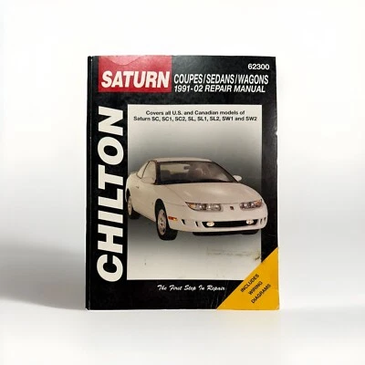 Saturn SC SC1 SC2 SL SL1 1991-2002 Shop Service Repair Manual Wiring Diagrams AC - Image 1 of 4