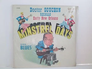 33 LP-12 inch-Jazz-GOLDEN CREST 3065-Dr.Souchon-New Orleans Minstrel and Blues - Picture 1 of 2