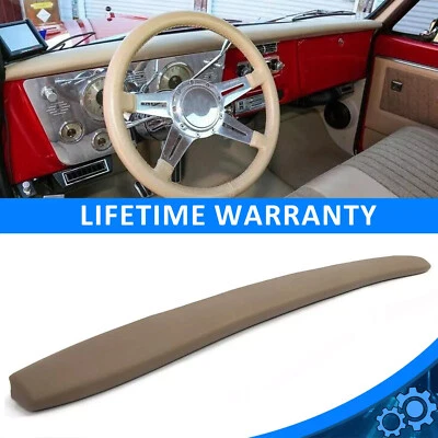 Dash Pad Cover- Brown FOR 1967-1972 Chevy GMC C10 Truck 67 68 69 70 71 72 Foto 1 de 4