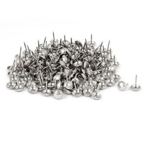 acero inox 7/16" diá decorativas Tapicería Chincheta Clavo una chincheta 150PCS - Imagen 1 de 2