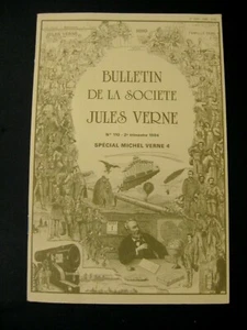 Jules Verne Bulletin de la Société n°110  de 1994 TBE - Picture 1 of 1