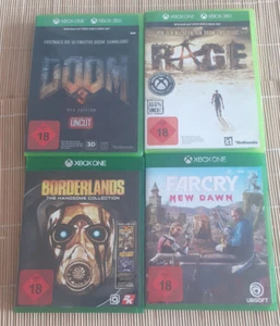 Mega Xbox One Spielesammlung - FSK 18 - Borderlands, Rage, Doom + Far Cry - Bild 1 von 3