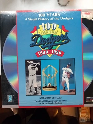 100th Anniversary Dodgers Laserdisc ** NEW ** - Image 1 of 3