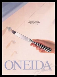 Piatto Oneida anni '90 pubblicità stampata annuncio 1994 modello unità mostrato - Foto 1 di 1