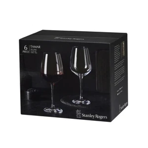 NEW STANLEY ROGERS TAMAR RED WINE GLASSES 518ml SET 6 Drinks Glass - Picture 1 of 2