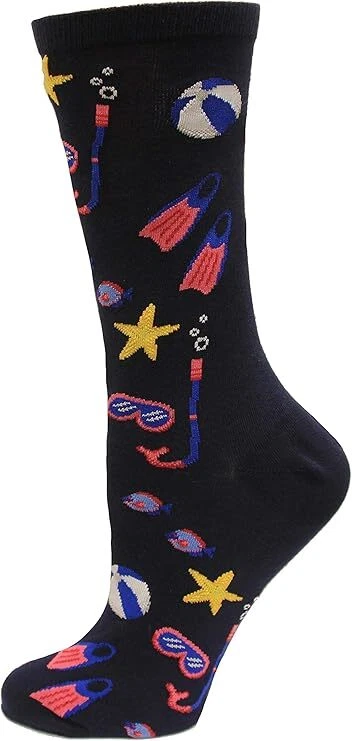 Hotsox Calcetines de Snorkel, Azul Marino, 1 Par, Zapato Mujer 4-10 Foto 1 de 1