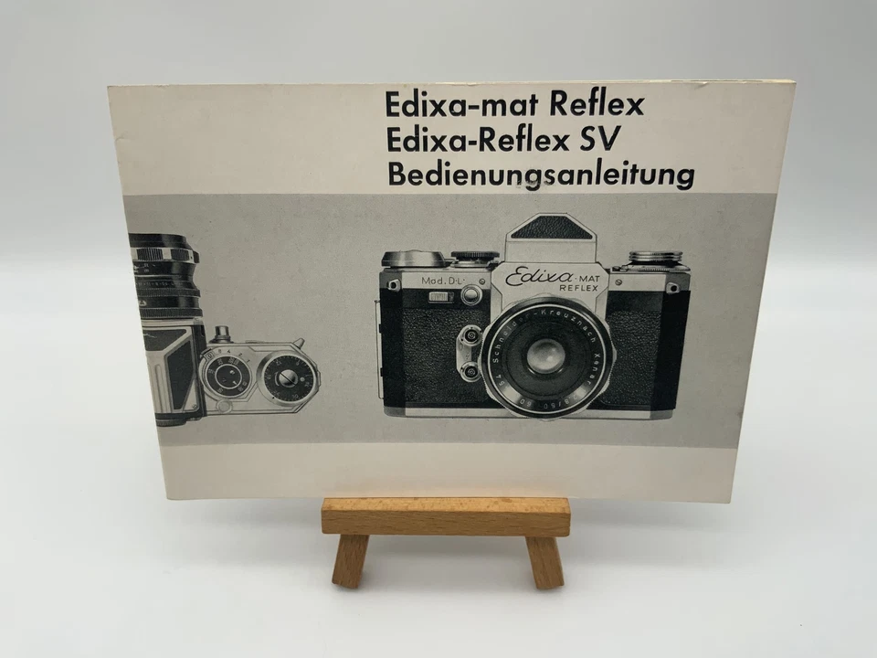 Edixa Mat Reflex / Reflex SV Manuale D'uso Tedesco - Bild 1 von 1