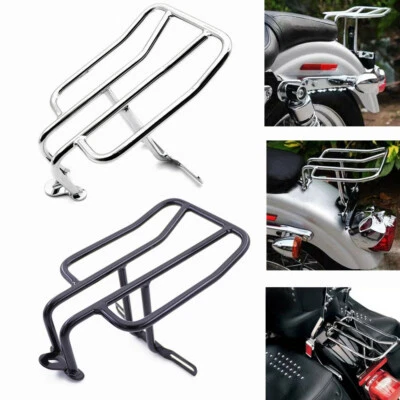 Guardaequipaje trasero de acero para motocicleta solo para Harley Sportster XL 883 1200 Foto 1 de 4