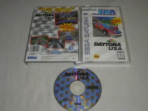 BOXED SEGA SATURN GAME DAYTONA USA COMPLETE W CASE & MANUAL ARCADE - Picture 1 of 1