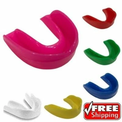 Mouthguard Boil Bite Teeth Grinding Gum shield Boxing Mouth Guard MMA Rugby AU - image 1 of 4