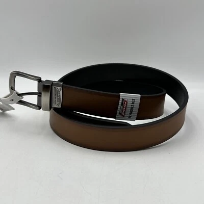 Genuino Dickies Para Hombres Dos en Uno Reversible Bronceado a Negro 44 Cuero B5 Foto 1 de 4