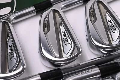 Titleist T100 2019 Irons / 4-PW / X-Flex Dynamic Gold X100 Tour Issue Shafts - Image 1 of 4