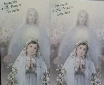 Invitaciones de Primera Comunion(Spanish First Communion Invitations)niña - Image 1 of 4