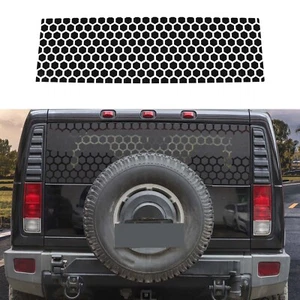 Calcomanía adhesiva de PVC para ventana trasera de coche para Hummer H2 2003-2009 - Imagen 1 de 12