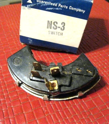 New 1957-1965 Chevy, 1963-1964 Pontiac Tempest neutral safety switch, USA - Image 1 of 2