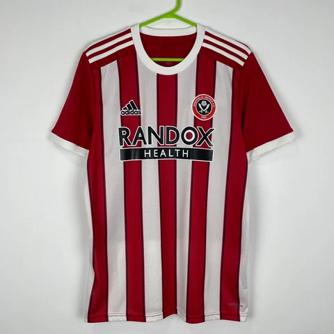 Sheffield United 2021-2022 Home Football Shirt Soccer Jersey Trikot Adult size M Cover