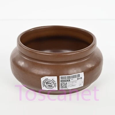 IKEA MAVINN MÄVINN Handmade Bowl 6 ½"Brown/ceramic, 005.878.35, New - Image 1 of 3