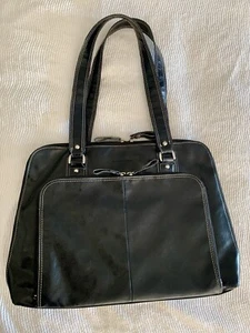 Samsonite Softside Carry All Laptop Travel Bag Black Brown 18X12” - Picture 1 of 11