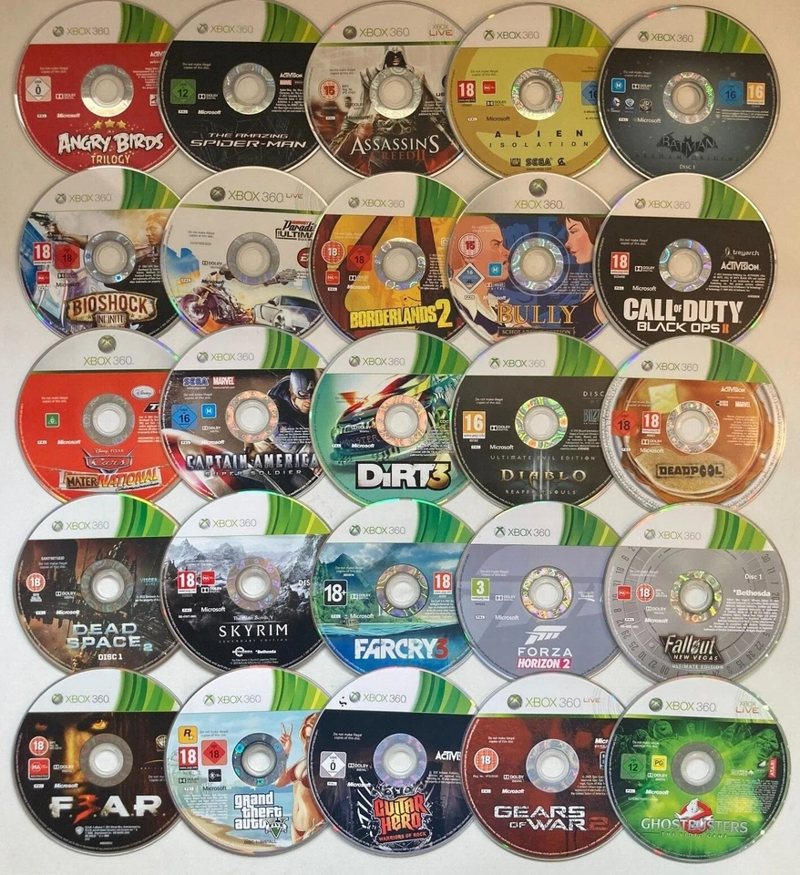 Xbox 360 Games (Games A-G Only) | Disc Only | Large Selection - Image 1 of 1