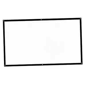 70" Manual Pull Down Projector Projection Screen White 16:9 3D Movies M8Z2 - Picture 1 of 12