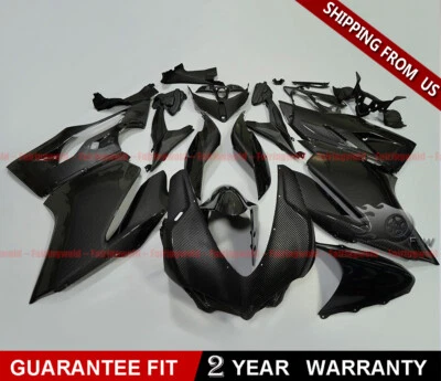 Carenados de pintura de fibra de carbono para carrocería ABS Ducati 1299 959 Panigale 2015-2018 Foto 1 de 4