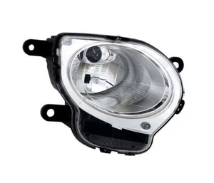 Right Headlight for Fiat 500 2007-2011 2012 2013 2014 2015 VP1431P Chrome LHD - Picture 1 of 1