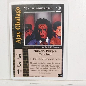 ON THE EDGE CCG -- SHADOWS ---  AJAY OBALAGO --- NM / MINT - Picture 1 of 1