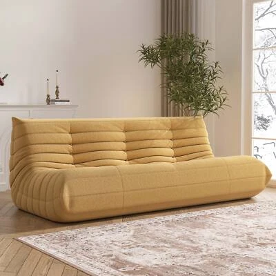 Three-Seat Sofa Sofa Bed Chaise Lounge Tatami Bed Caterpillar Multi-Person Sofa - Image 1 of 4
