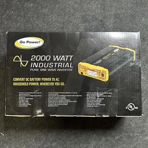 GoPower Go Power! GP-ISW2000-12 Industrieller reiner Sinus Wechselrichter 2000W - Bild 1 von 8