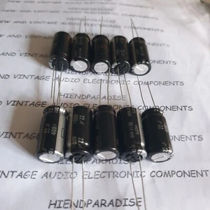PANASONIC NHG 22uF 400V 105C HI END CAPS TUBE AMP AUDIO CAPS!BEST SOUND! 10PCS! - Picture 1 of 6