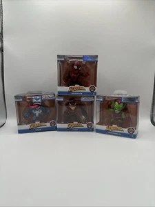 JADA 2024 Marvel SPIDER-MAN METALFIGS 2.5 Inch Die-Cast Figure Complete Set Of 4 - Picture 1 of 1