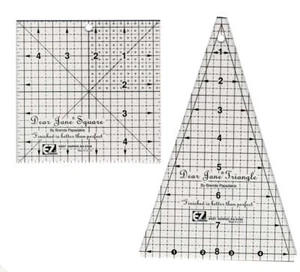 Dear Jane Tools (Set Of 2 Quilt Rulers - Templates) - Picture 1 of 1
