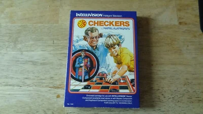 INTELLIVISION CHECKERS USA KEYBOARD BOXED - Image 1 of 4