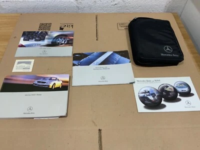 MERCEDES SLK 2000 -2004 ORIGINAL BLACK CASE INC MANUAL SERVICE BOOK USED - Image 1 of 4