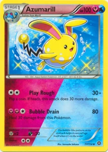 Azumarill - 77/114 - Uncommon x1 - Lightly Played - XY Steam Siege - Picture 1 of 1