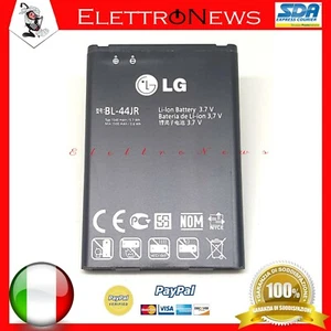 LG Batteria Originale BL-44JR Per LG Prada Phone 3.0 P940 L40 D160 1540mAh - Foto 1 di 1