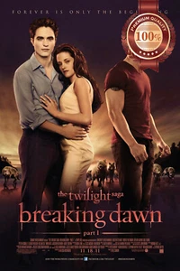 THE TWILIGHT SAGA BREAKING DAWN PT 1 ORIGINAL CINEMA MOVIE PRINT PREMIUM POSTER - Foto 1 di 6