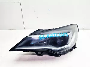 VAUXHALL ASTRA K MK7 HEADLIGHT LEFT PASSENGER SIDE NEARSIDE 39047200 2017 - Picture 1 of 17