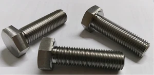 5 x Titan Gr. 5 Schrauben / Titanium Gr. 5 Screws DIN 933 / ISO 4017 M4 x 16 - Picture 1 of 1
