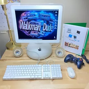 Apple iMac G4 Flat Panel 800MHz 256GB SSD 1GB RAM | OS 9 - OS X - WIN 98 - Picture 1 of 24