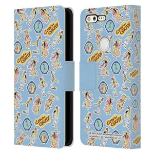 OFFICIAL COW AND CHICKEN GRAPHICS LEATHER BOOK WALLET CASE FOR GOOGLE PHONES - Picture 1 of 9