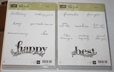 Estampación Retirada Adhesivo Acrílico FELICES DESEOS Frases Cumpleaños Aniversario Foto 1 de 3