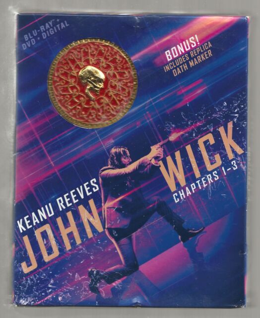 John Wick 4 Limited Edition Collector's Set (Walmart Exclusive) (4K Ultra  HD + Blu-Ray + DVD+ Digital Copy) W/Comic-Con Poster 