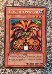 Yugioh MC1-EN001 Exodia the Forbidden One Secret Rare Limited Edition NM - Picture 1 of 1