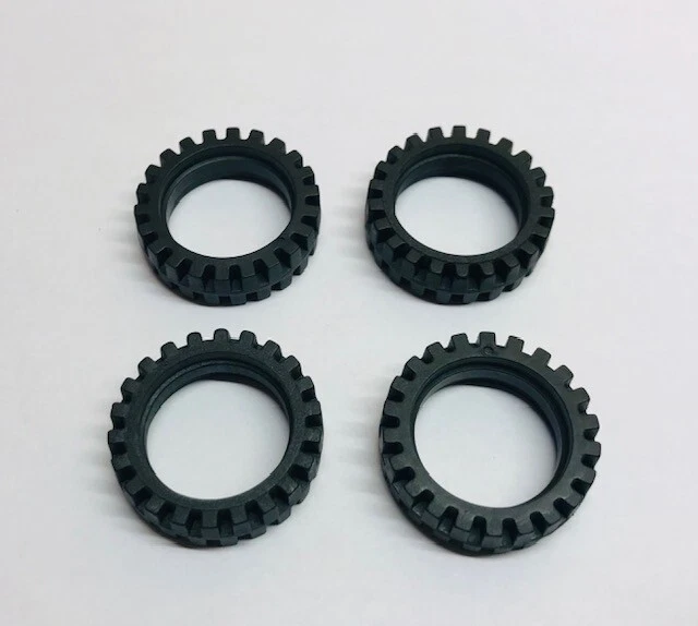 Lego Technik Technic Reifen 23x7 schwarz 61254 NEU 4 Stück - Bild 1 von 1