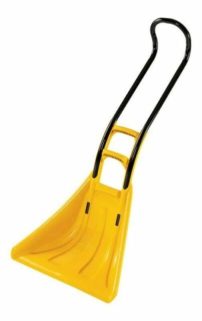 True Temper Snoboss 26" Snow Shovel with Multiple Grips on Ergonomic Handle - Yellow