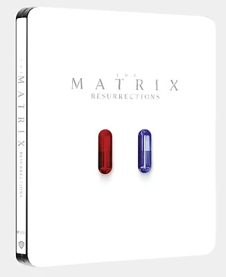 The Matrix Resurrections: Steelbook 4K Ultra-HD & Blu-Ray BRAND NEW SEALED - Image 1 of 4