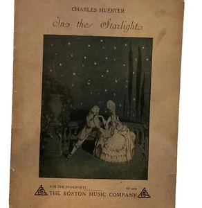 The Boston Music Company 1913 Noten Charles Huerter In The Starlights selten - Bild 1 von 12