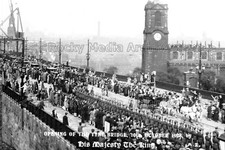 hhj-18 Opening Of the Tyne Bridge By George V, Gateshead/Newcastle. Photo