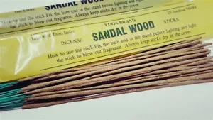 Sandalwood Yoga Brand Incense - Picture 1 of 12